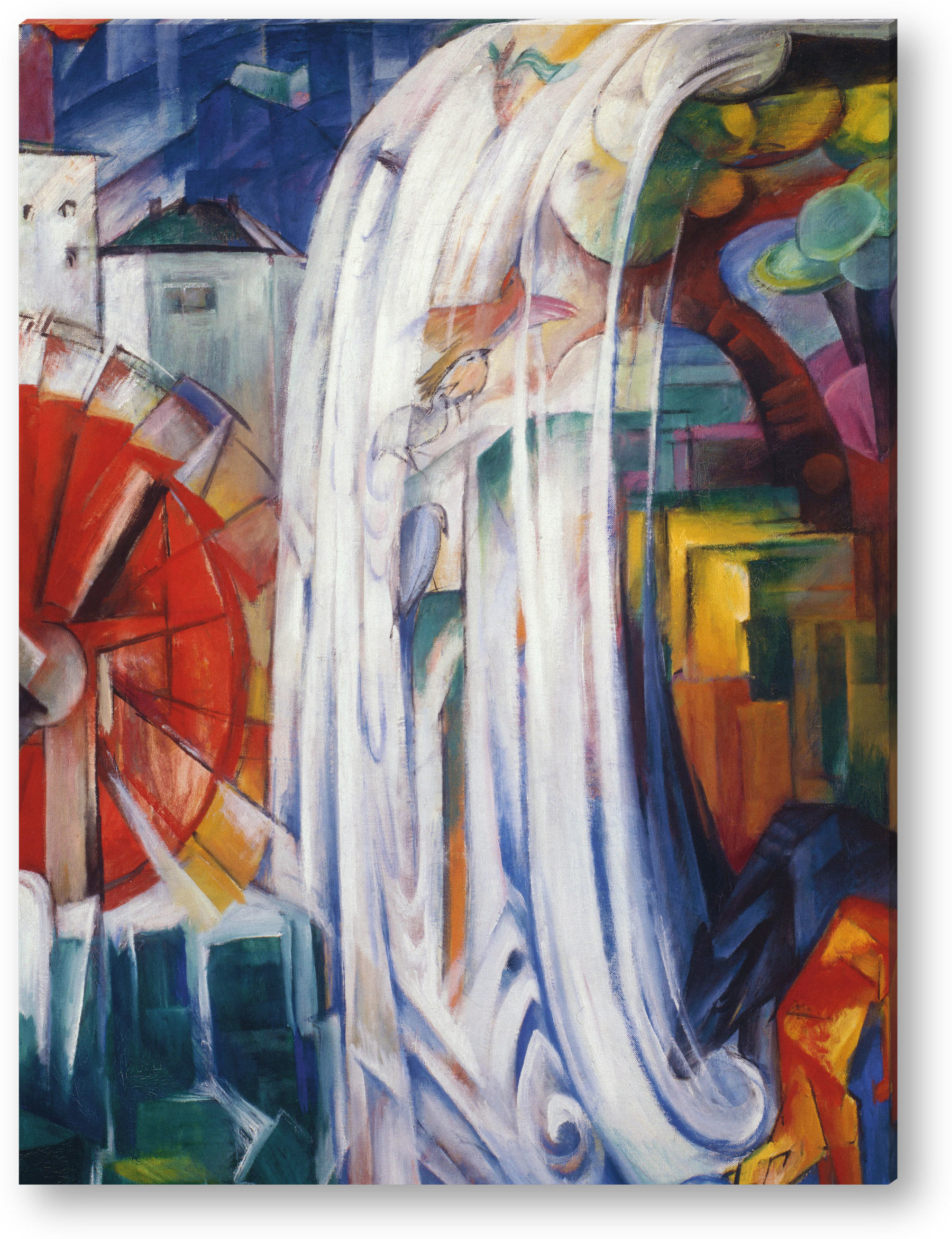 Die verzauberte Mühle, 1913, Leinwandbild