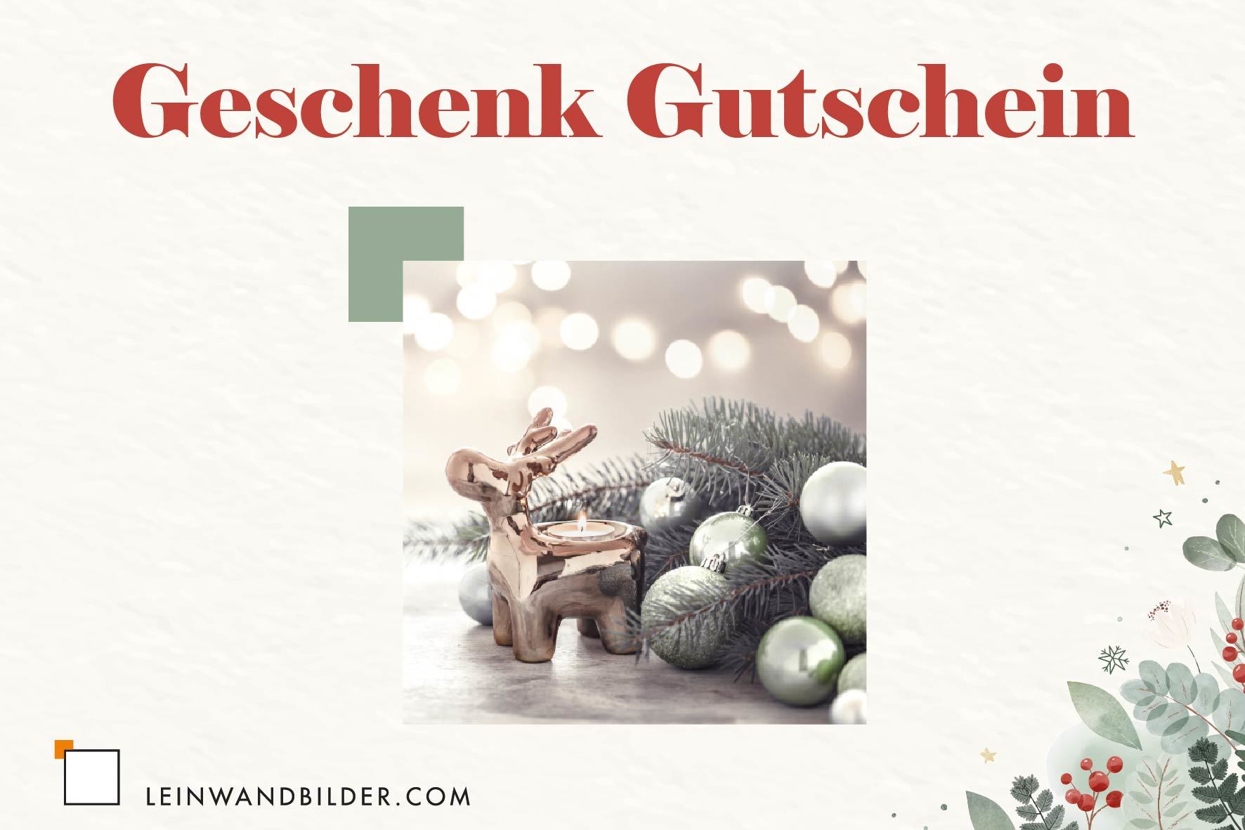 Wertgutschein - Weihnachten