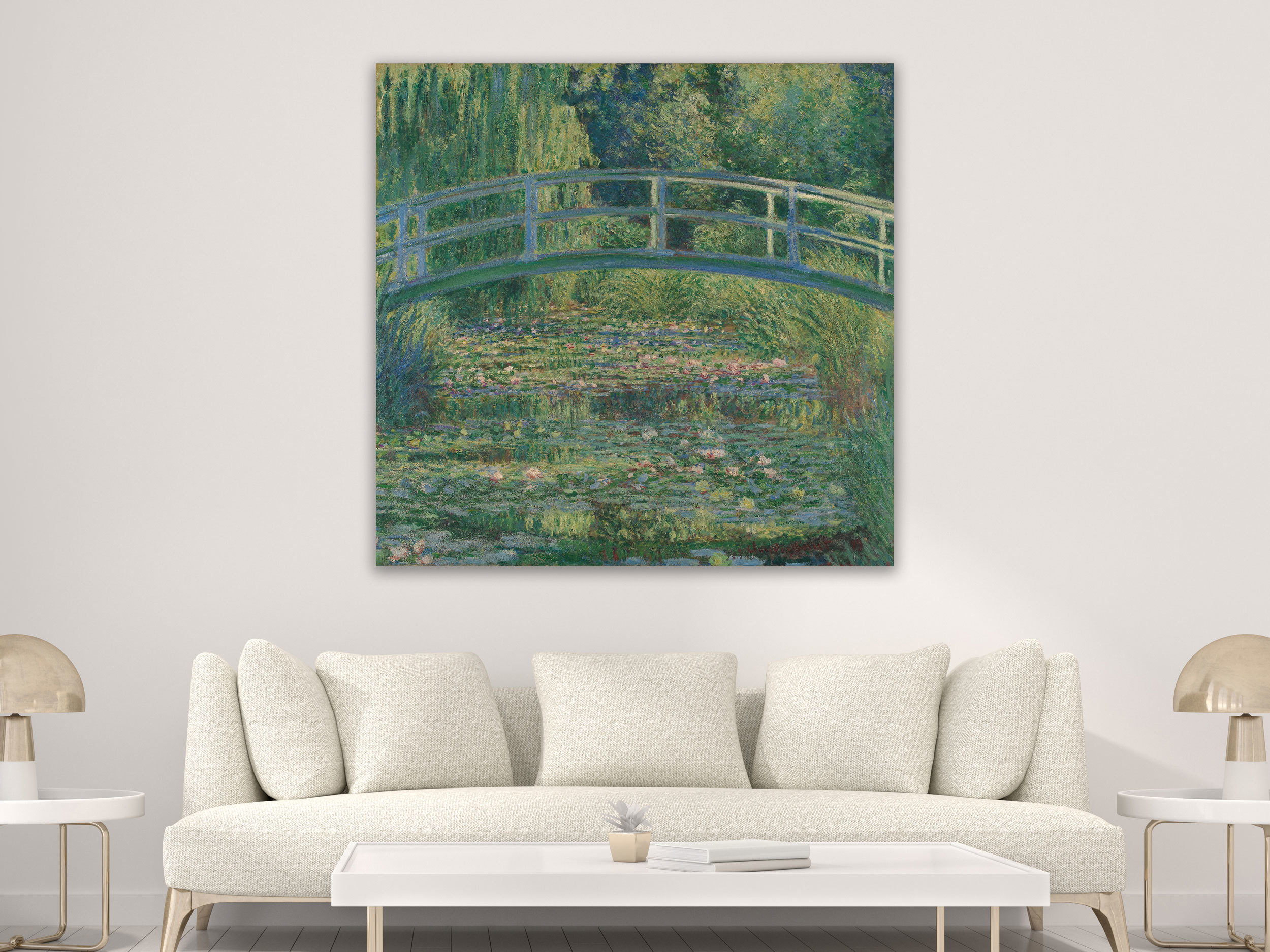 Claude Monet die japanische Bruecke ohne Rahmen2 Claude Monet die japanische Bruecke ohne Rahmen2