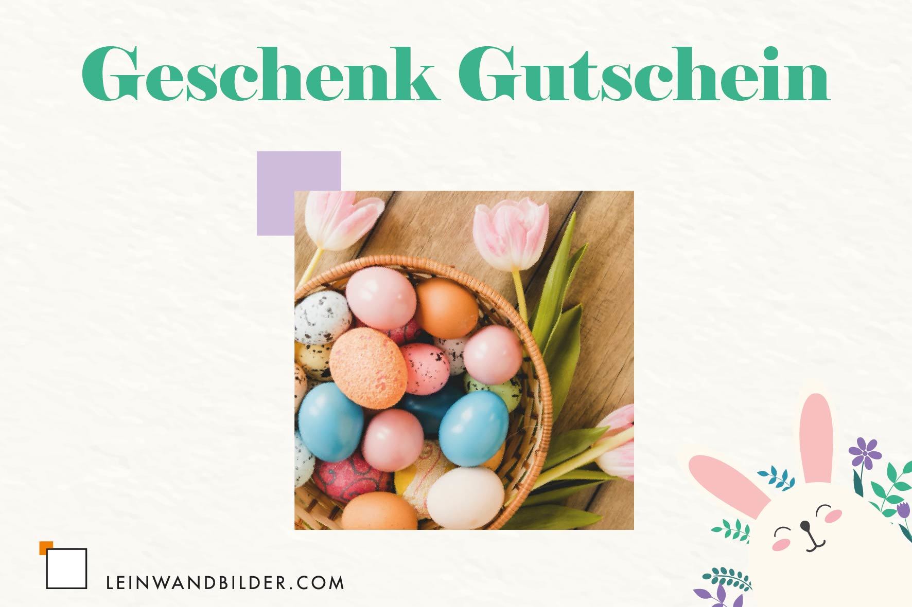 Wertgutschein - Ostern